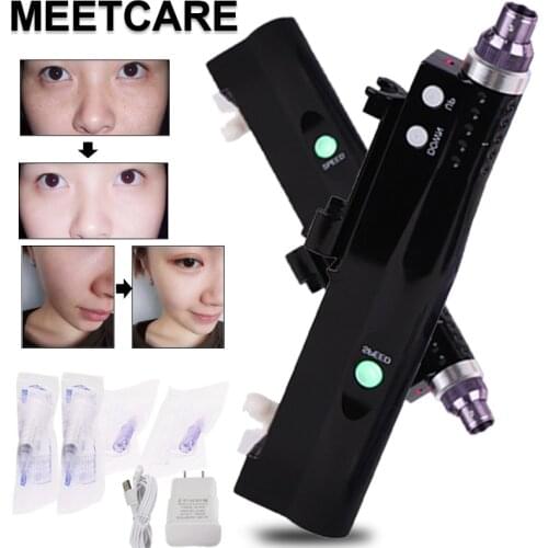Microdermabrasion Meso Pen Vital Acid Injection Anti Freckle Moisturizing Mesotherapy Face Restoration Reduce Sag Skin Care Gun