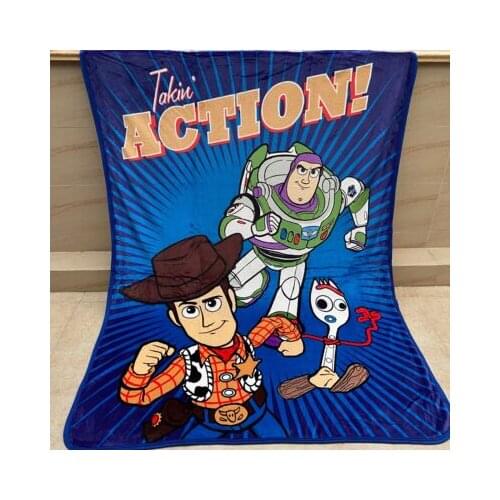 Disney Toy Story Fashion Anime Figures Cartoon Product Cosplay Accessories Blanket Household Gift New
