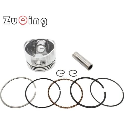 Piston Assembly for 110cc Dirt Bikes Go Karts ATV52.4mm Piston 13mm Pin Set SUIT for ALL Chinese 125CC AIR COOL HH-120