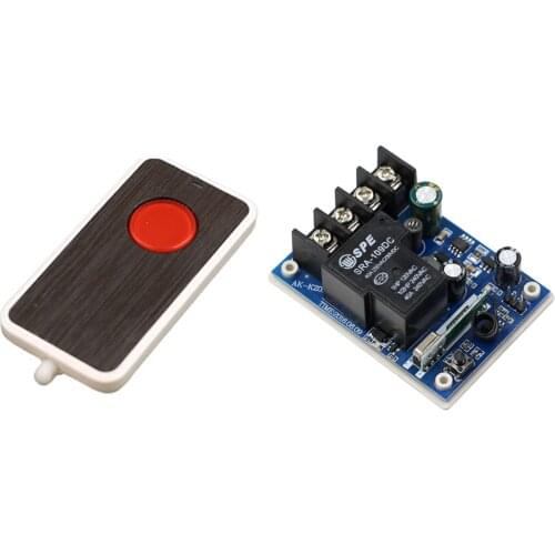 DC 12V 24V 36V 48V 40A Wireless Remote Control Relay Switch Relay Receiver Transceiver 200M Remote Switch Transmitter