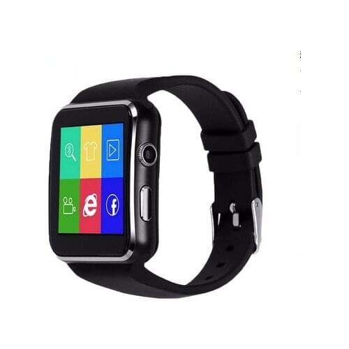 X6 Bluetooth Smart Watch Sport Passometer Smartwatch With Camera Support SIM TF Card Whatsapp Facebook For Mobile Phone PK A1