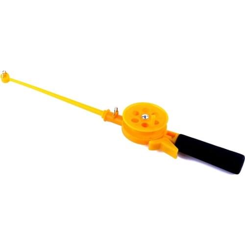 34CM-41.2G Mini Telescopic Ice Fishing Rod Portable Carbon Fiber River Shrimp Carp Fishing Pole Winter Fishing Rod Tackle Pesca