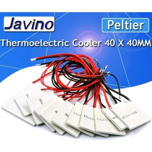 TEC1-12705 Thermoelectric Cooler Peltier TEC1-12706 TEC1-12710 TEC1-12715 40*40MM 12V Peltier Elemente Module 12704 9 12 15