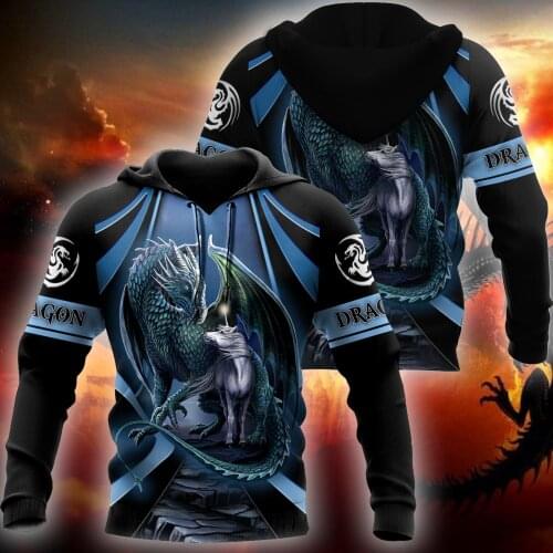 Blue Dragon And Horse 3D Printed Unisex Deluxe Hawaii Hoodie Men Sweatshirt Streetwear Zip Pullover Casual Jacket Tracksuit-14
