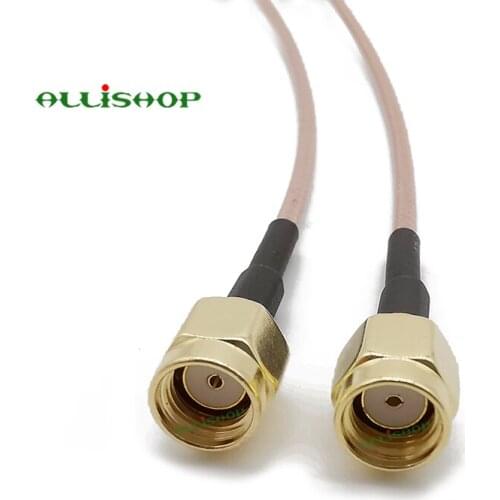 RF RP SMA Male Switch RP SMA Male Pigtail Cable RP SMA Male Switch RP SMA Male Adapter RG316D Double shield Silver Cable