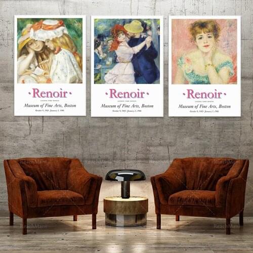 Renoir Art Exposition Téléchargement numérique Affiche vintage Imprimer
