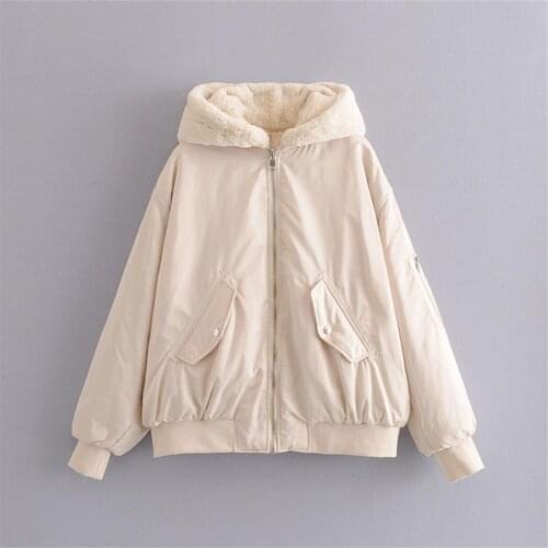 Waterproof Pilot Jacket In Autumn Womens New Long Sleeve Hooded Loose 2021 Jacket