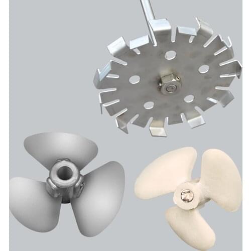 5 Gallon Pneumatic Mixer Impeller Dispersion Disc Inner Aperture 12MM Plastic/Aluminum Alloy/Stainless Steel Material Optional