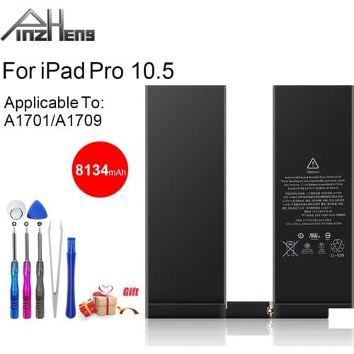 PINZHENG Tablet Battery For iPad Pro 10.5 A1798 A1701 A1709 8134mAh Bateria For iPad Pro 10.5 Replacement Battery With Tools