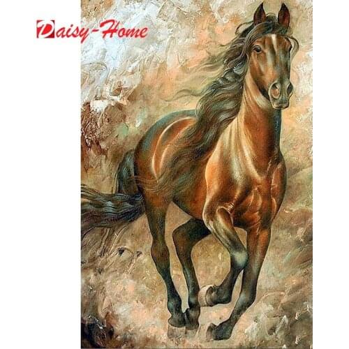 Diamond Embroidery Anmial Cross Stitch DIY Diamond Painting Horse Diamond Mosaic Rhinestones Home Decor