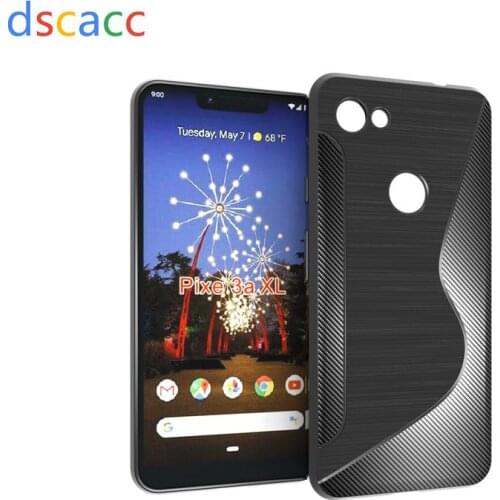 DSCACC S line TPU Cover Anti Skidding Slim Soft Case for Google 5X 6 6Plus Pixel XL Pixel2 Pixel 2XL 4 5 Pixi3 Pixi 3xL 200pcs