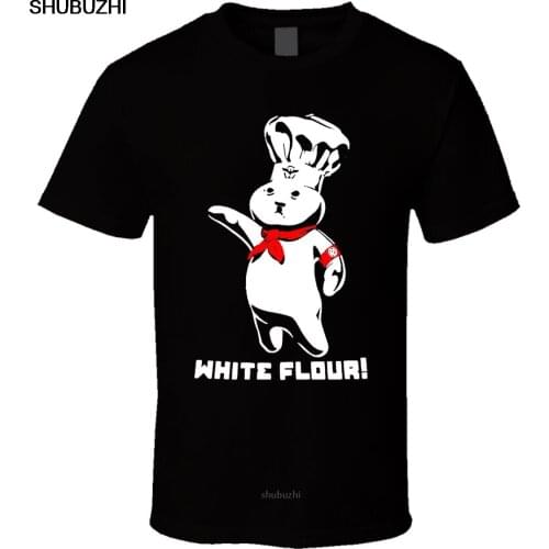 Doughboy White Flour 3 Black T Shirt Cartoon t shirt men New Fashion tshirt free shipping top shubuzhi funny t shirts sbz8491