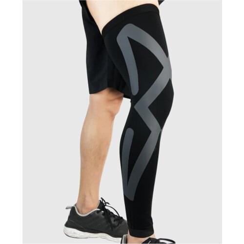 Breathable Outdoor Sports Leg Sleeve Knee Pads Brace Gym Cycling Basketball Knee Support For Adult Calf Thigh Compression Sleeve