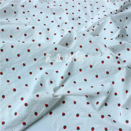 Cotton Printed Cotton Cut Flower Fabric Small Floral Childrens Clothing Fabric