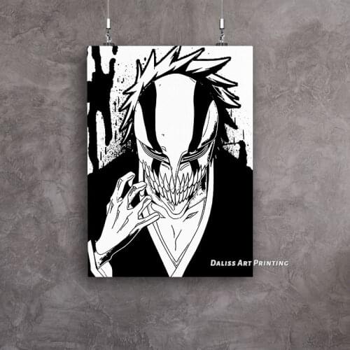 Canvas Anime BLEACH Ichigo Kurosaki Pictures Home Decoration Paintings Poster HD Prints Wall Art Modular Living Room Framed