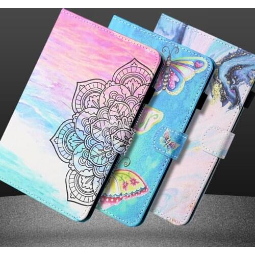 Kindle Case For Kindle Fire HD 10 2019 2017 2015 Cover Wake Sleep Flip pu Leather Stand Funda Shell Fire HD10 10.1 Inch Coque