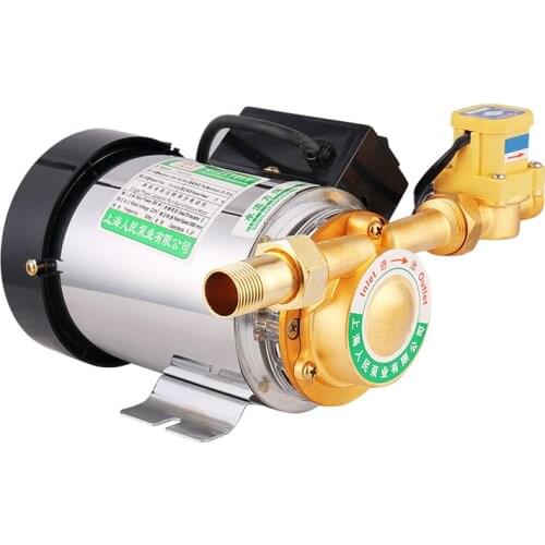 100W mini household booster water pump water pressure booster pump water circulation pressure pump for shower heating