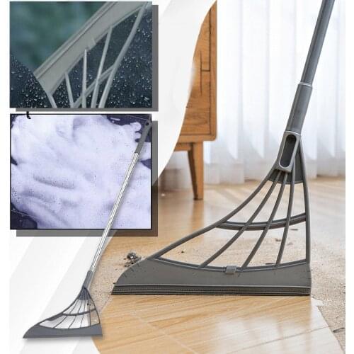Multifunction Household Wiper Broom Scrapping Easily Dry Remove Dirt Hair Cleaning Tool For Home can CSV