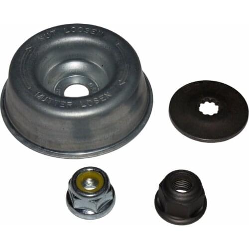 4 Pcs Strimmer Brushcutter Gearbox Metal Blade Fixing Nut Kit Multitool New