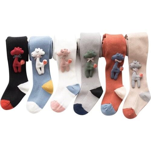 New childrens cotton pantyhose cute cartoon girls factory wholesale christmas socks breathable free shipping