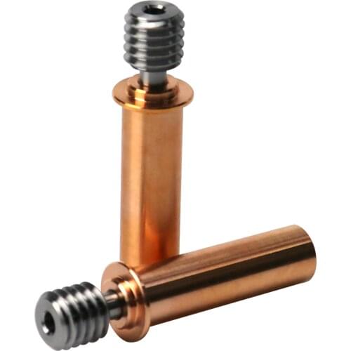 1pc Upgrade 3D Printer Parts CR6 SE All Metal Bimetal Heatbreak Copper Titanium TC4 Throat For Creality CR-6 SE/Max/CR-5 PRO