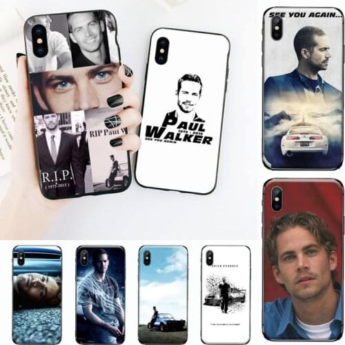 Hot Paul Walker Fast & Furious Phone Case for iPhone 11 12 mini pro XS MAX 8 7 6 6S Plus X 5S SE 2020 XR