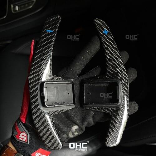 Carbon Fiber Paddle Shifter Steering Wheel for GTR 35 Skyline Nismo