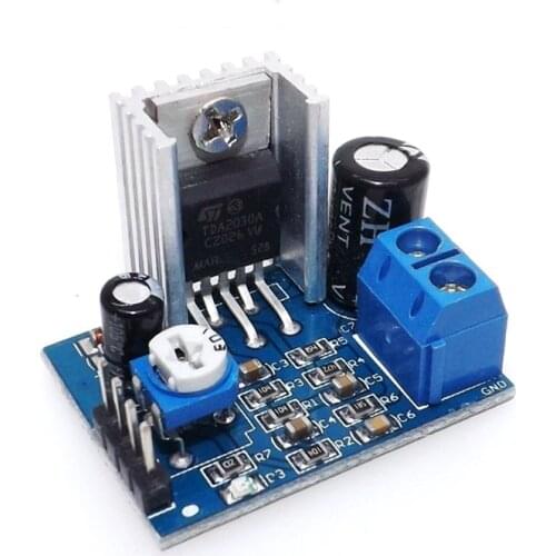 TDA2030 Module Power Supply TDA2030 Audio Amplifier Board Module TDA2030A 6-12V Single