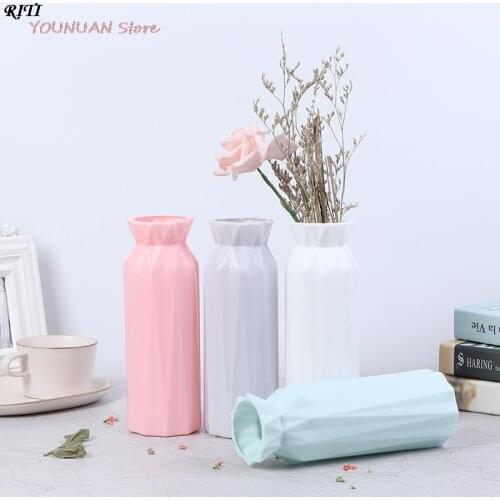 TPXCKz Plastic Flower Vases