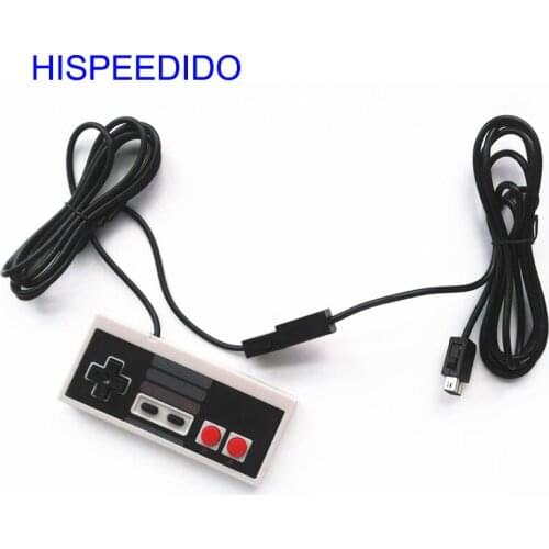 HISPEEDIDO 1.8m 6ft Extension Cable + Wired Handle Gamepad Joystick controller for Mini NES Classic Edition Console
