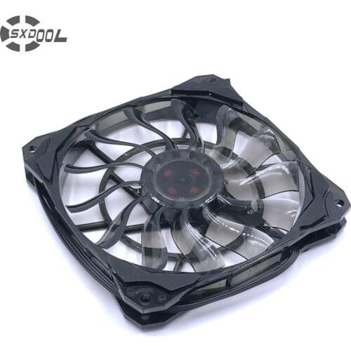 PC Fan 120mm Slim 15mm Thickness, Quiet Computer Cooling Fans, 53.6CFM 120X15mm PWM Controlled with De-vibration Rubber