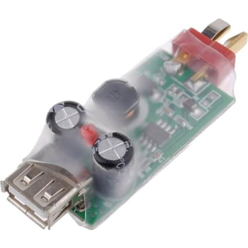 1pcs 2-6S RC Lipo Battery USB Charger to 3.7V Mobile Phone