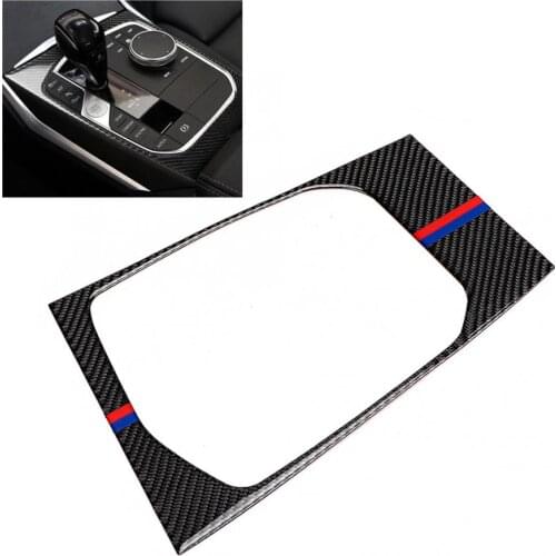 1 Pcs Center Control Shift Panel Cover Trim Fit for BMW 3 series G20 325 330 335 2019 2020 Left-Hand Drive Interior Mouldings