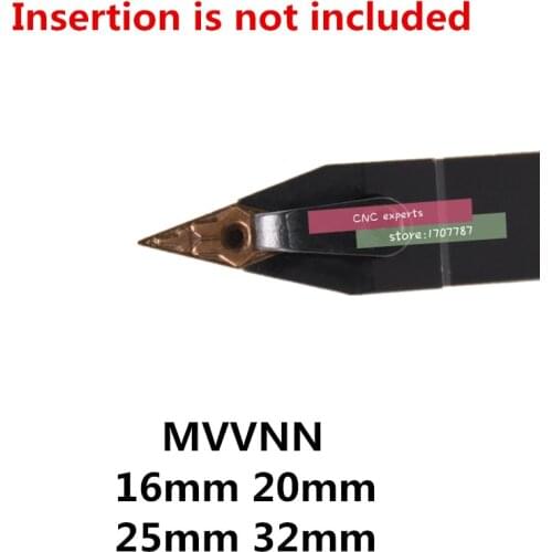1PCS MVVNN1616H16 MVVNN2020K16 MVVNN2525M16 MVVNN3232P16 MVVNN CNC Lathe Cutting Tools External Turning Tool Holder