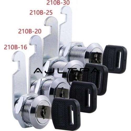 100Pcs High-quality 16/20/25/30mm Cam Lock Security Door Cabinet Cylinder Door Mailbox Drawer Cupboard Locker Safety Tool H4527