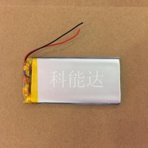 3.7V polymer lithium battery 504080P/054080P 2000MAH navigator speakers and other products