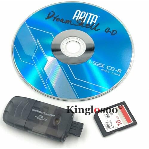 Dreamshell system Sega Dreamcast SD card adapter DC adaptor reader w/ 16G SD games support 200 hard disk game