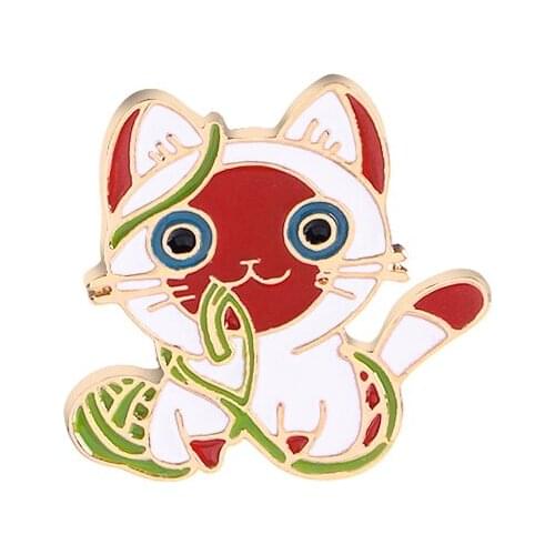 Free Shipping Fashion Cartoon Animal Brooch Metal Enamel Pins Badge Cute Dogs Shirt Sweater Denim Lapel Women Brooches