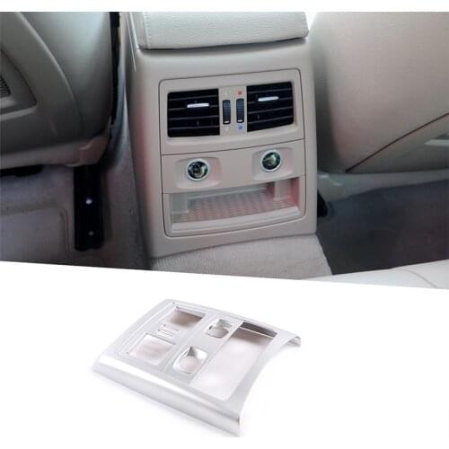 For BMW E90 3 Series 2005-2012 ABS Car Interior Rear Air Conditioning Vent Frame Trim Accessories