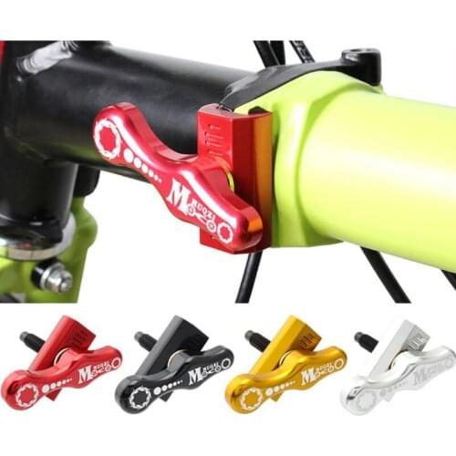 Aluminium Alloy Bicycle Body Fixed Quick Release Tube Clamp Seatpost Bolt Mountain Bike Accessories For Brompton 2021