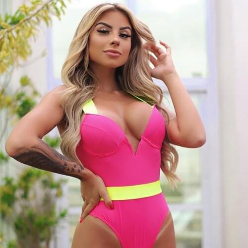 Swimsuit Red Swimwear Bikini New Summer Solid Bikini Set Low Waist Swimwear Women Bathing Suit Sexy Swimsuit Female Biquini