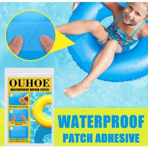 High Quality 10PCS Repair Patches Waterproof Repair Patch For Inflatable Pools Inflatable Toys Air Beds Tent Raincoat Dropship
