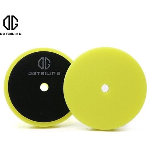 DETAILING Factory Direct Convex Yellow Cutting Polish Pad Car Detailing Foam Polishing Pad
