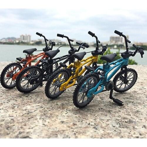 Retro Mini Finger Bicycle Assembly Bike Model Toys Bicycle Gifts Finger Toys Toys Kids Gag BMX Finger Novelty Bikes Mini Y2W7
