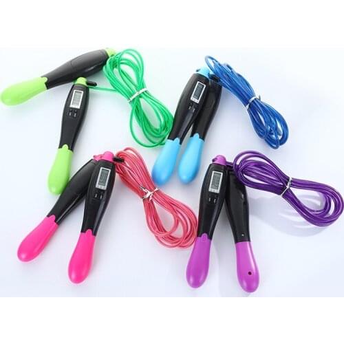 Rope skipping Special calorie electronic counting skipping rope for student entrance examination Adult fitness exercise can free