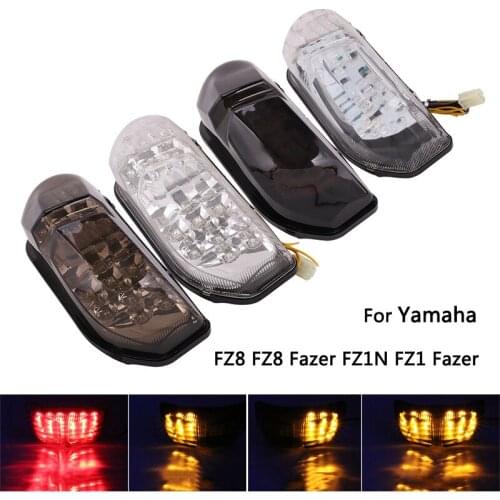 LED Taillights for Yamaha 10-13 FZ8 FZ8 Fazer 06-12 FZ1N 06-13 FZ1 Fazer Motorcycle Brake Lamp Turn Signals Lights Beams Plug-in
