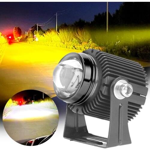Universal LED Headlight For Motorcycle Spot Light 90W Spotlight Waterproof Fog Bulb For BMW Honda Yamaha Kawasaki