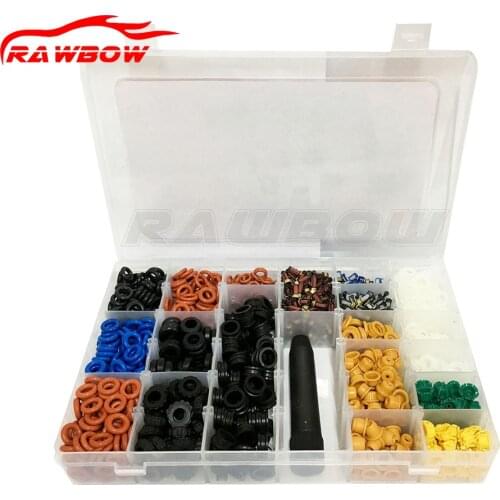 1 Box Fuel Injector Rebuild Kits O ring Pintle Cap Micro Filte Repair Tool For Universal Bosch Smart Lorinser Audi