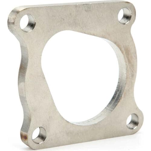 4 Bolt Auto Exhaust Turbo Flange Downpipe Stainless Steel Durable Adapter Replacement for K04 S4 RS4