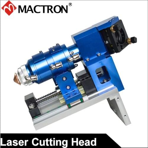 500W Power Laser CO2 Auto Focus Bifocal Laser Cutting Head For 4 MM Thick Metal Materials